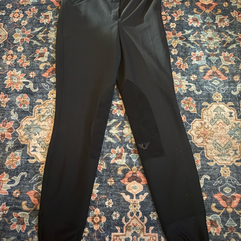 Black Tuffrider Women's Equestrian Riding Breeches